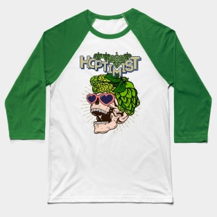 Hoptimist 2 - Funny Beer Baseball T-Shirt